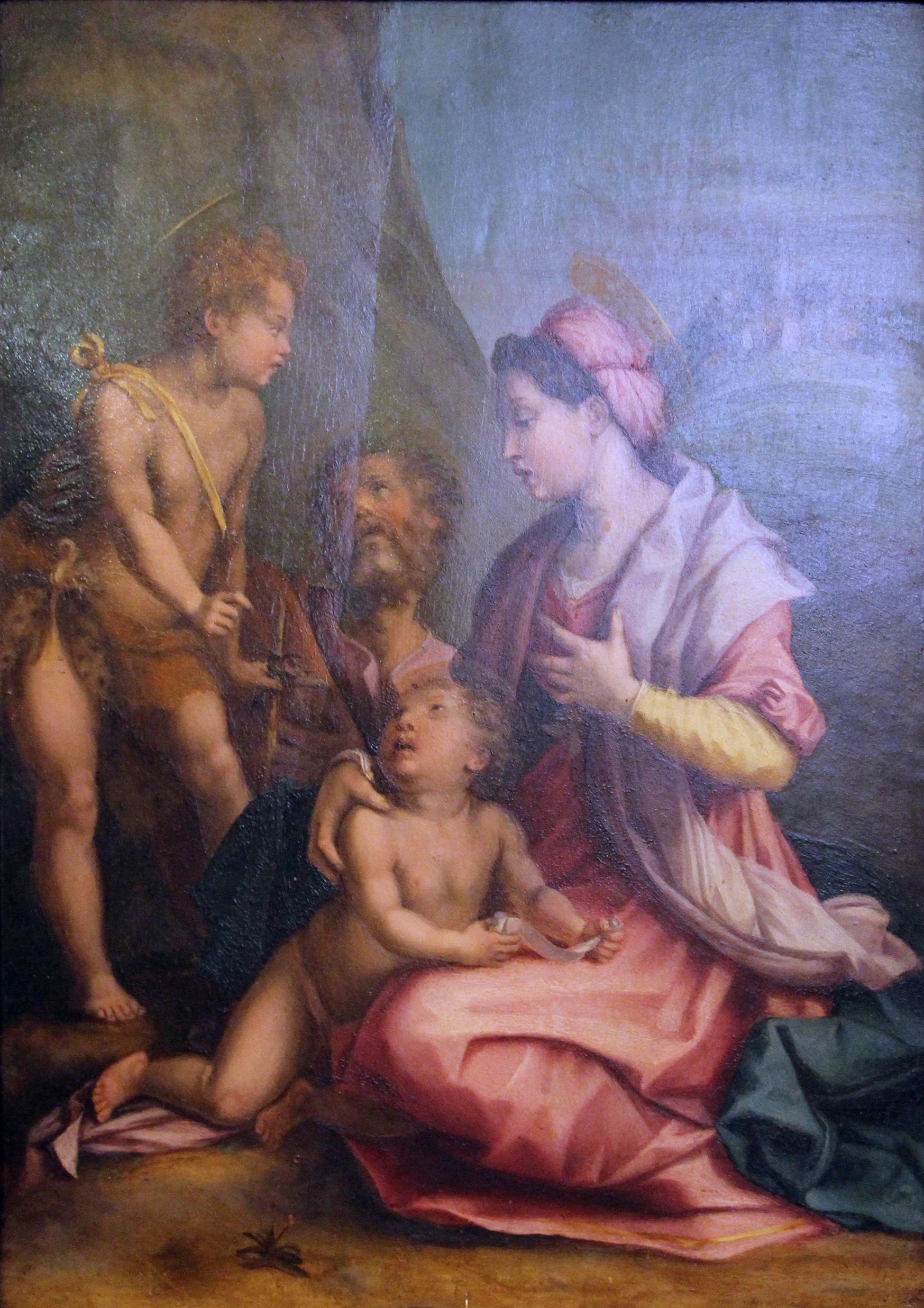 Sacra Famiglia con Giovannino, da Andrea del Sarto